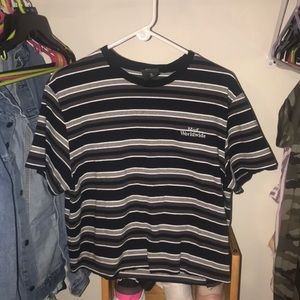 huf XL t shirt crop top